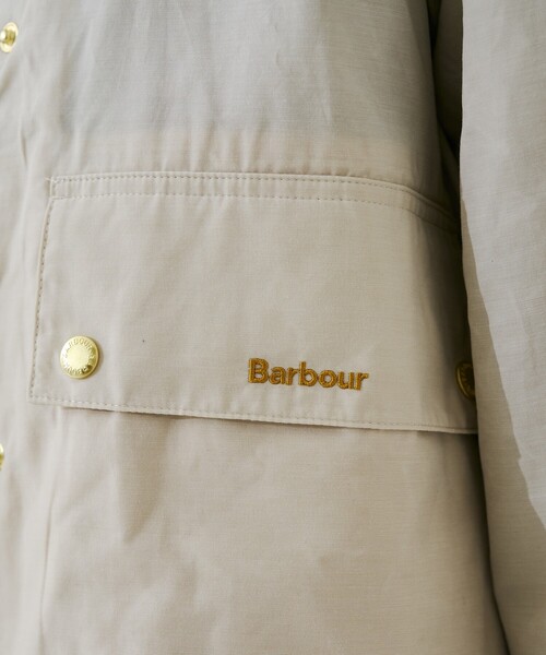Barbour(バブアー)の「【Barbour/バブアー】 シャワープルーフショート丈ジャケット / ブルゾン / MEDLAND SHOWERPROOFJK(ブルゾン・レディース・アイボリー/カーキ・フリー)」の8枚目の写真