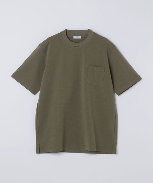SHIPS Colors（シップス カラーズ）の「SHIPS Colors:〈吸水速乾・遮熱・UVカット〉AVANT(R) 3D ビズ Tシャツ◇（Tシャツ/カットソー・メンズ・グリーン/ネイビー/オフホワイト/ベージュ系・X-LARGE/LARGE/MEDIUM/SMALL）」の6枚目の写真