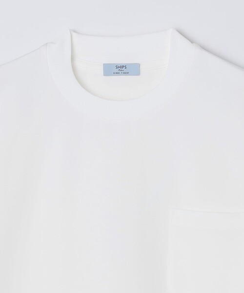 SHIPS Colors（シップス カラーズ）の「SHIPS Colors:〈吸水速乾・遮熱・UVカット〉AVANT(R) 3D ビズ Tシャツ◇（Tシャツ/カットソー・メンズ・グリーン/ネイビー/オフホワイト/ベージュ系・X-LARGE/LARGE/MEDIUM/SMALL）」の8枚目の写真