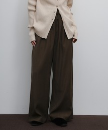 【Et】Twill Easy Straight Pants