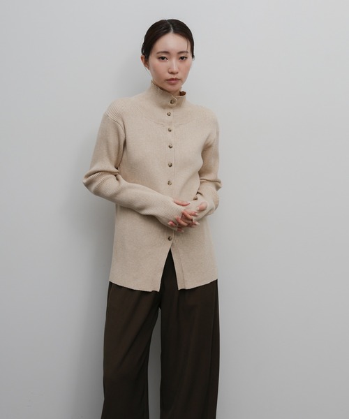 select MOCA Et(セレクトモカエト)の「【Et】Twill Easy Straight Pants(その他パンツ・レディース・チャコールグレー/ブラウン・LARGE/MEDIUM)」の17枚目の写真