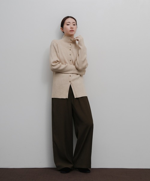 select MOCA Et(セレクトモカエト)の「【Et】Twill Easy Straight Pants(その他パンツ・レディース・チャコールグレー/ブラウン・LARGE/MEDIUM)」の19枚目の写真