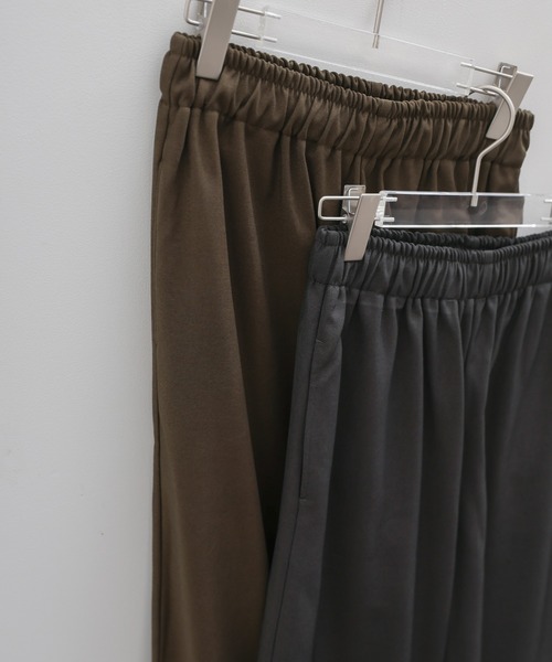 select MOCA Et(セレクトモカエト)の「【Et】Twill Easy Straight Pants(その他パンツ・レディース・チャコールグレー/ブラウン・LARGE/MEDIUM)」の13枚目の写真