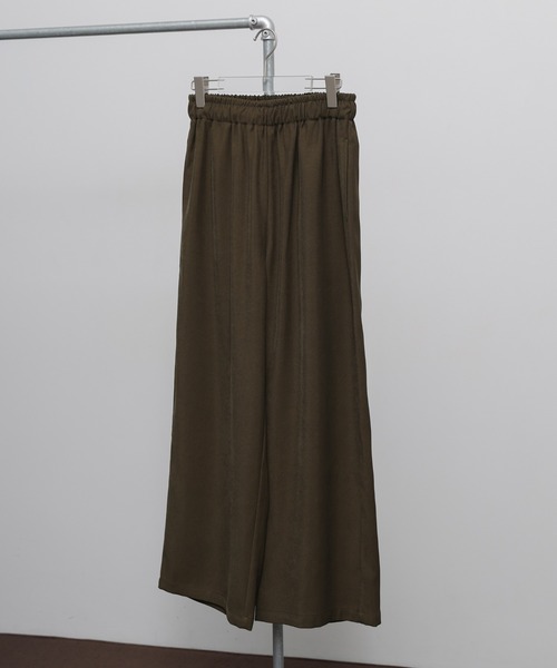 select MOCA Et(セレクトモカエト)の「【Et】Twill Easy Straight Pants(その他パンツ・レディース・チャコールグレー/ブラウン・LARGE/MEDIUM)」の22枚目の写真