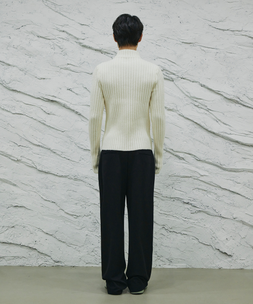 SIGNATURE（シグネチャ）の「ウールライクノータックワイドフィットスラックス[ブラック]（スラックス・レディース・その他・SMALL/X-LARGE）」の11枚目の写真