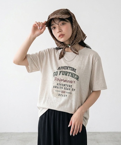 CRB（シーアールビー）の「柄サンシェードキャップ（キャップ・レディース・アイボリー/ブラウン/マルチ・F）」の4枚目の写真