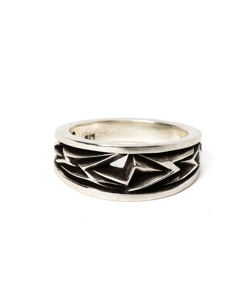 CALEE（キャリー）の「LIGHTNING PINKY RING <EXCLUSIVE>（リング・メンズ・シルバー・9/11/13）」の2枚目の写真