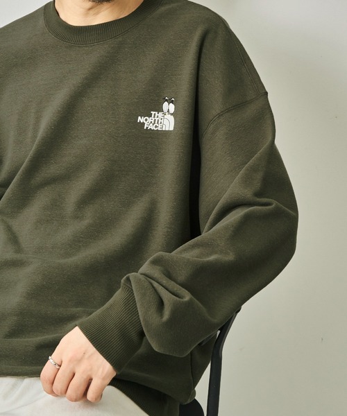 THE NORTH FACE(ザノースフェイス)の「【THE NORTH FACE】ZOO PICKER CREW(スウェット・メンズ・グレー/ブラック/オリーブ・L/M/XL)」の3枚目の写真