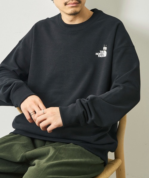 THE NORTH FACE(ザノースフェイス)の「【THE NORTH FACE】ZOO PICKER CREW(スウェット・メンズ・グレー/ブラック/オリーブ・L/M/XL)」の1枚目の写真