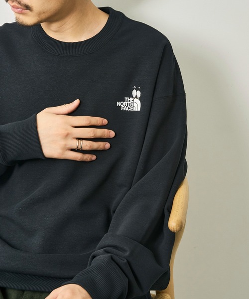 THE NORTH FACE(ザノースフェイス)の「【THE NORTH FACE】ZOO PICKER CREW(スウェット・メンズ・グレー/ブラック/オリーブ・L/M/XL)」の4枚目の写真