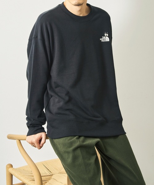 THE NORTH FACE(ザノースフェイス)の「【THE NORTH FACE】ZOO PICKER CREW(スウェット・メンズ・グレー/ブラック/オリーブ・L/M/XL)」の6枚目の写真
