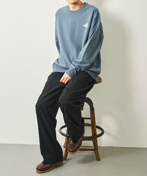 THE NORTH FACE(ザノースフェイス)の「【THE NORTH FACE】ZOO PICKER CREW(スウェット・メンズ・グレー/ブラック/オリーブ・L/M/XL)」の19枚目の写真