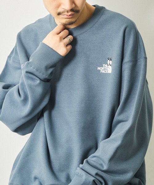 THE NORTH FACE(ザノースフェイス)の「【THE NORTH FACE】ZOO PICKER CREW(スウェット・メンズ・グレー/ブラック/オリーブ・L/M/XL)」の12枚目の写真