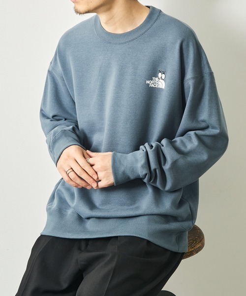 THE NORTH FACE(ザノースフェイス)の「【THE NORTH FACE】ZOO PICKER CREW(スウェット・メンズ・グレー/ブラック/オリーブ・L/M/XL)」の13枚目の写真