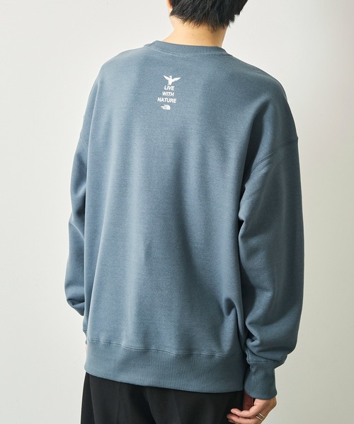 THE NORTH FACE(ザノースフェイス)の「【THE NORTH FACE】ZOO PICKER CREW(スウェット・メンズ・グレー/ブラック/オリーブ・L/M/XL)」の18枚目の写真