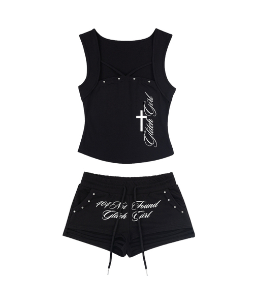 REPIVV(レピヴ)の「Glitch Girl Set (Black)(Tシャツ/カットソー・レディース・その他・FREE)」の2枚目の写真