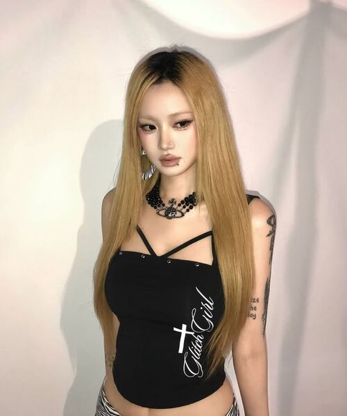 REPIVV(レピヴ)の「Glitch Girl Set (Black)(Tシャツ/カットソー・レディース・その他・FREE)」の5枚目の写真