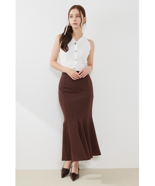 rienda(リエンダ)の「アメスリリブニットトップス 夏服 サマーニット 秋服(ニット/セーター・レディース・ホワイト/ブラック/ベージュ・FREE)」の10枚目の写真