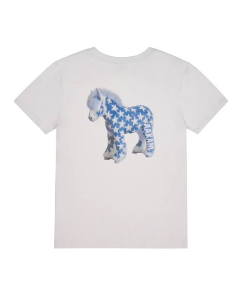 AAKAM(アーカム)の「AKM Horse Half Top (Blue)(Tシャツ/カットソー・レディース・その他・1/2/3)」の3枚目の写真