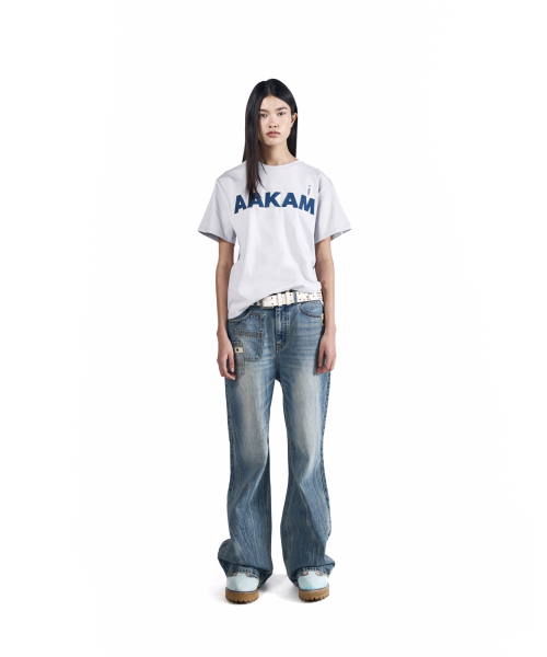 AAKAM(アーカム)の「AKM Horse Half Top (Blue)(Tシャツ/カットソー・レディース・その他・1/2/3)」の4枚目の写真