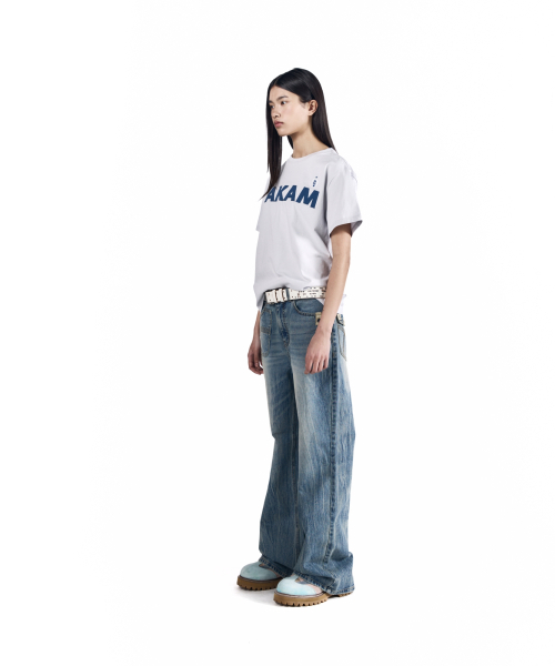 AAKAM(アーカム)の「AKM Horse Half Top (Blue)(Tシャツ/カットソー・レディース・その他・1/2/3)」の5枚目の写真