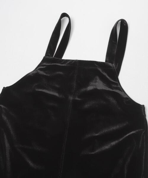 KBF（ケイビーエフ）の「ベロアサロペット（その他パンツ・レディース・ブラック/ブルー系その他/ブラック系その他・ONE）」の12枚目の写真