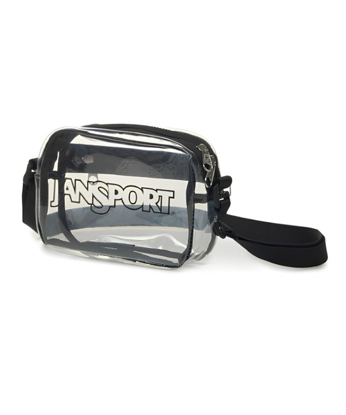 JANSPORT(ジャンスポーツ)の「【JANSPORT】CLEAR CROSSBODY - CLEAR(ショルダーバッグ・メンズ・クリア・FREE)」の1枚目の写真