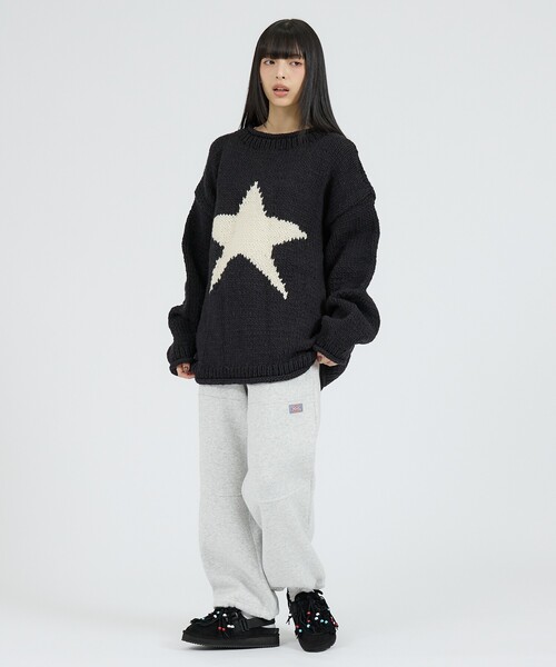 THRIFTY LOOK(スリフティールック)の「【THRIFTY LOOK / スリフティールック】HAND KNIT ROLLNECK SWEATER / ハンドニット ロールネックセーター(ニット/セーター・メンズ・ネイビー/ブラック・フリー)」の17枚目の写真