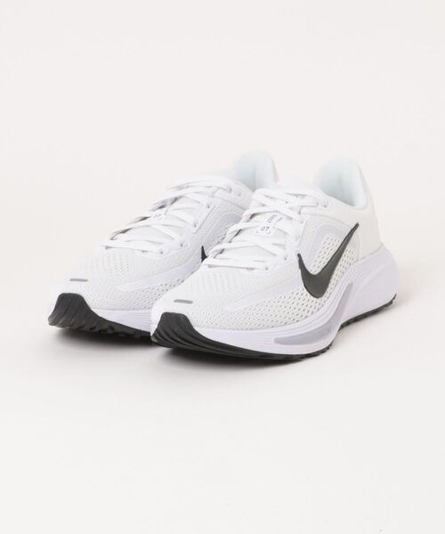 NIKE(ナイキ)の「NIKE ナイキ QUEST 7【超軽量】メンズスニーカー ランニングシューズ 厚底(クエスト7) IM6368-101 ホワイト/ブラック/ピュアプラチナム(スニーカー・メンズ・ホワイト・30.0cm/31cm/29.0cm/28.0cm/27.5cm/27.0cm/26.5cm/26.0cm/25.5cm)」の1枚目の写真