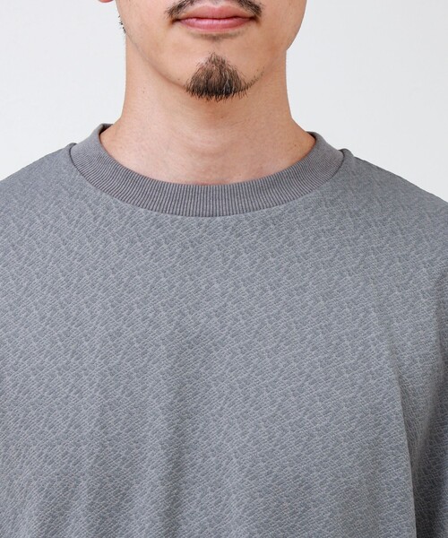 GLOSTER(グロスター)の「ウォールジャガード リンクス クルーネック ロンT(Tシャツ/カットソー・メンズ・グレー/ブラウン/ネイビー・S/M/L)」の20枚目の写真
