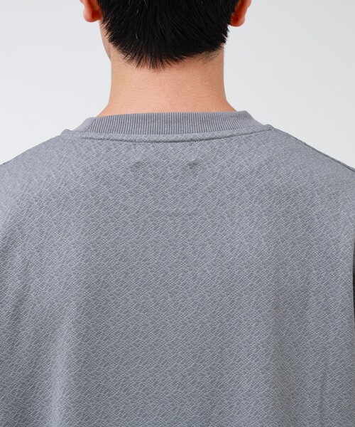 GLOSTER(グロスター)の「ウォールジャガード リンクス クルーネック ロンT(Tシャツ/カットソー・メンズ・グレー/ブラウン/ネイビー・S/M/L)」の22枚目の写真