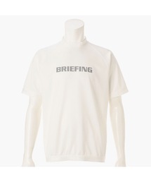【BRIEFING GOLF/ブリーフィングゴルフ】REF MEN’S HEM LOGO HIGHNECK (リラックスフィット)