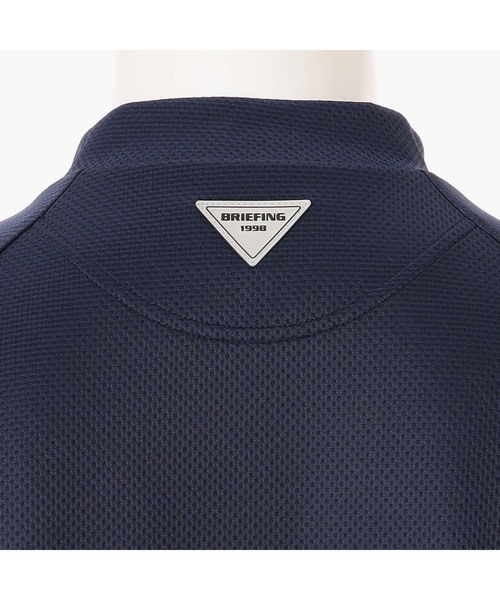 BRIEFING(ブリーフィング)の「【BRIEFING GOLF/ブリーフィングゴルフ】REF MEN’S HEM LOGO HIGHNECK (リラックスフィット)(Tシャツ/カットソー・メンズ・チャコール/ホワイト/ネイビー・M/L)」の14枚目の写真