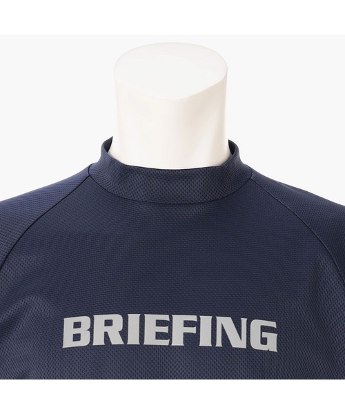 BRIEFING(ブリーフィング)の「【BRIEFING GOLF/ブリーフィングゴルフ】REF MEN’S HEM LOGO HIGHNECK (リラックスフィット)(Tシャツ/カットソー・メンズ・チャコール/ホワイト/ネイビー・M/L)」の15枚目の写真