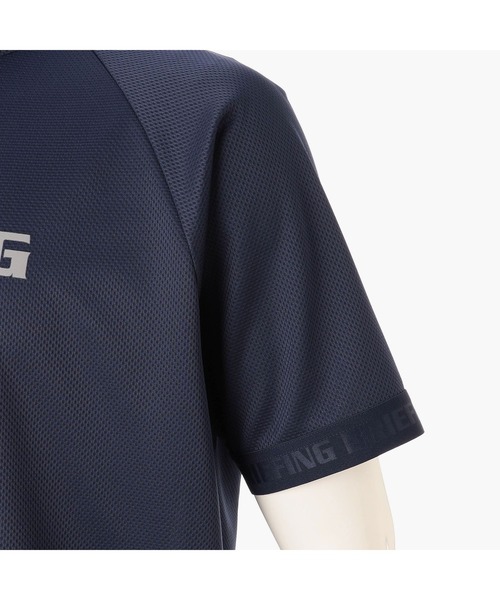 BRIEFING(ブリーフィング)の「【BRIEFING GOLF/ブリーフィングゴルフ】REF MEN’S HEM LOGO HIGHNECK (リラックスフィット)(Tシャツ/カットソー・メンズ・チャコール/ホワイト/ネイビー・M/L)」の17枚目の写真