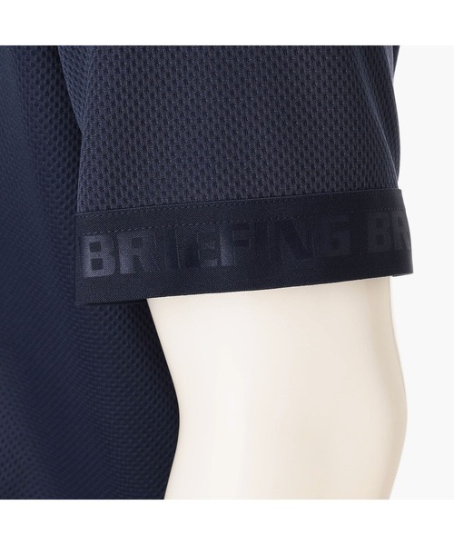 BRIEFING(ブリーフィング)の「【BRIEFING GOLF/ブリーフィングゴルフ】REF MEN’S HEM LOGO HIGHNECK (リラックスフィット)(Tシャツ/カットソー・メンズ・チャコール/ホワイト/ネイビー・M/L)」の18枚目の写真