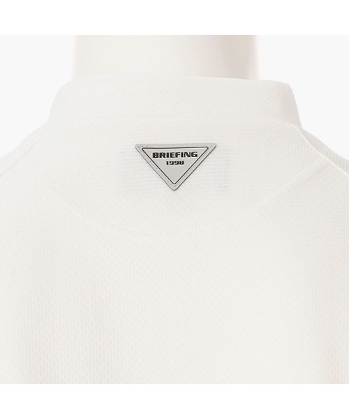 BRIEFING(ブリーフィング)の「【BRIEFING GOLF/ブリーフィングゴルフ】REF MEN’S HEM LOGO HIGHNECK (リラックスフィット)(Tシャツ/カットソー・メンズ・チャコール/ホワイト/ネイビー・M/L)」の6枚目の写真