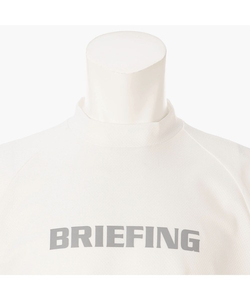 BRIEFING(ブリーフィング)の「【BRIEFING GOLF/ブリーフィングゴルフ】REF MEN’S HEM LOGO HIGHNECK (リラックスフィット)(Tシャツ/カットソー・メンズ・チャコール/ホワイト/ネイビー・M/L)」の7枚目の写真