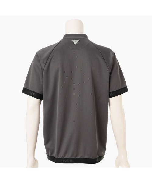 BRIEFING(ブリーフィング)の「【BRIEFING GOLF/ブリーフィングゴルフ】REF MEN’S HEM LOGO HIGHNECK (リラックスフィット)(Tシャツ/カットソー・メンズ・チャコール/ホワイト/ネイビー・M/L)」の22枚目の写真