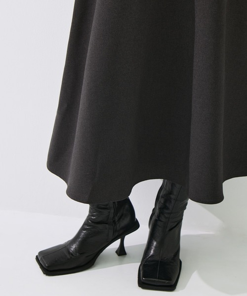 STUDIOUS(ステュディオス)の「【STUDIOUS/ステュディオス】Layered Panel Dress/レイヤードパネルドレス/ウォッシャブル/首紐取り外し可/マルチウェイ(ジャンパースカート・レディース・グレー/ダークブラウン・FREE)」の20枚目の写真
