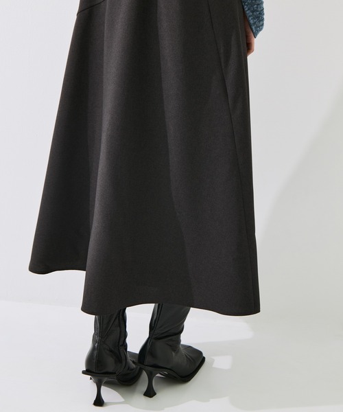 STUDIOUS(ステュディオス)の「【STUDIOUS/ステュディオス】Layered Panel Dress/レイヤードパネルドレス/ウォッシャブル/首紐取り外し可/マルチウェイ(ジャンパースカート・レディース・グレー/ダークブラウン・FREE)」の21枚目の写真