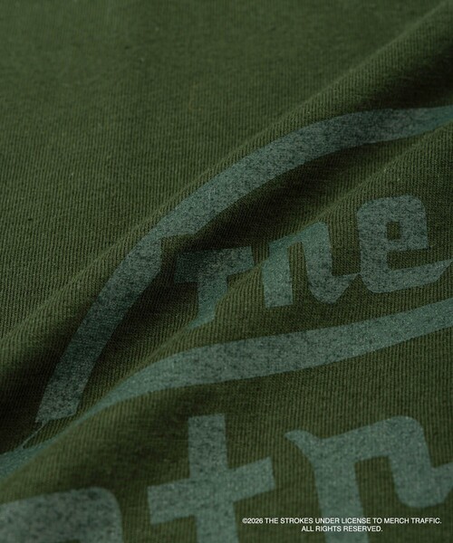 Saturdays NYC(サタデーズ ニューヨークシティ )の「The Strokes for Saturdays NYC Official T-shirt(Tシャツ/カットソー・メンズ・グリーン・L)」の4枚目の写真