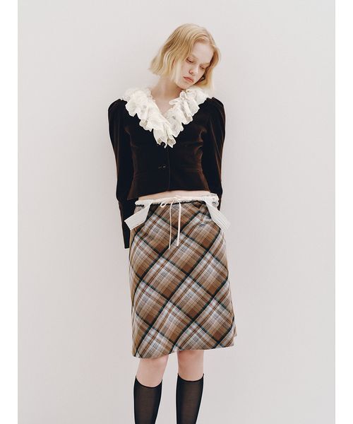 LILY BROWN（リリーブラウン）の「【Anniversary Edition】フレンチレースキャミトップス（シャツ/ブラウス・レディース・ライトブルー/クリーム・F）」の13枚目の写真