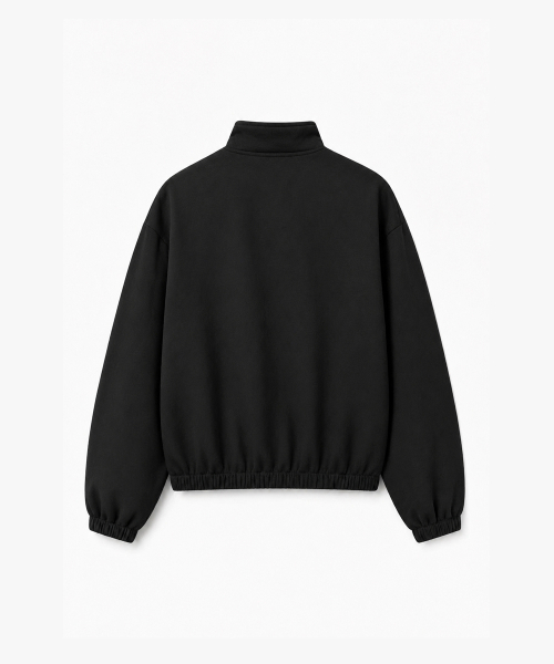 BLACK MOMENT（ブラックモーメント）の「リバーシブル ハイネック キルティング ウール中綿 ジャンパー ULSOM [ブラック]（ブルゾン・メンズ・ブラウン・SMALL/MEDIUM/LARGE）」の3枚目の写真