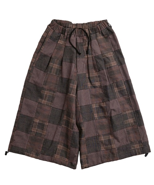 EFFECTEN(エフェクテン)の「【EFFECTEN】Check buggy short pants(その他パンツ・メンズ・ブラウン系その他・FREE)」の5枚目の写真