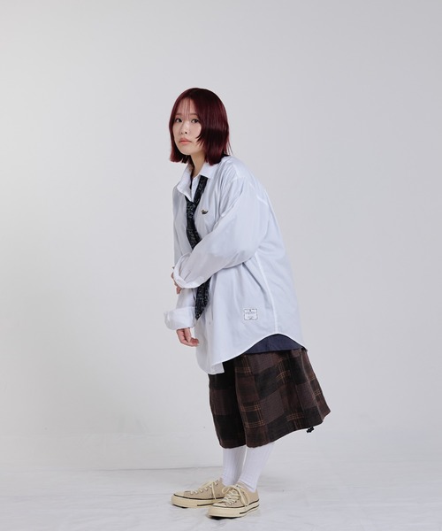 EFFECTEN(エフェクテン)の「【EFFECTEN】Check buggy short pants(その他パンツ・メンズ・ブラウン系その他・FREE)」の2枚目の写真