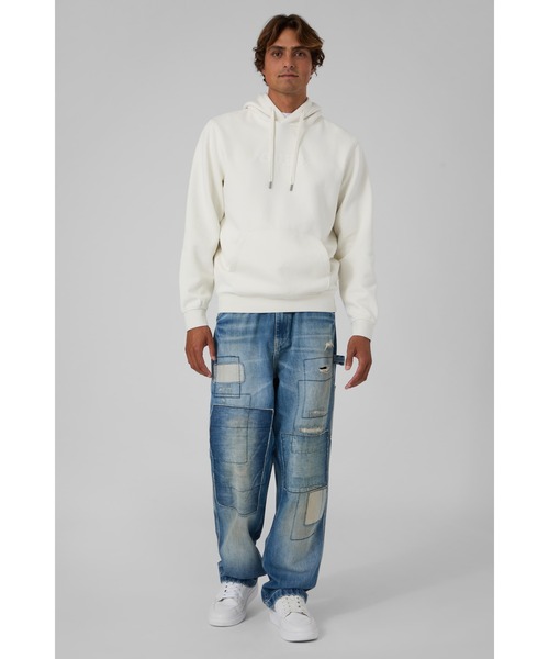 Guess(ゲス)の「LOGO Classic Hoodie パーカー ロゴパーカー(パーカー・メンズ・ブラック/ホワイト・X-LARGE/LARGE/MEDIUM/SMALL)」の9枚目の写真