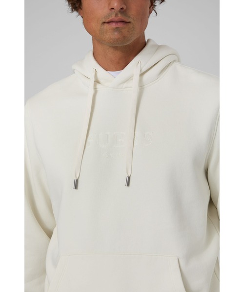 Guess(ゲス)の「LOGO Classic Hoodie パーカー ロゴパーカー(パーカー・メンズ・ブラック/ホワイト・X-LARGE/LARGE/MEDIUM/SMALL)」の6枚目の写真
