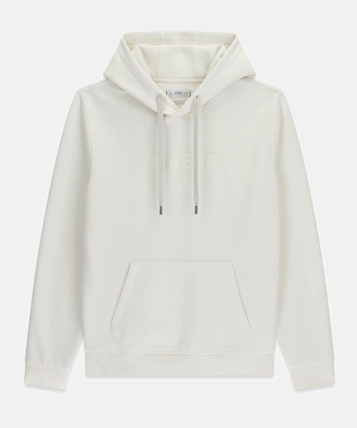 Guess(ゲス)の「LOGO Classic Hoodie パーカー ロゴパーカー(パーカー・メンズ・ブラック/ホワイト・X-LARGE/LARGE/MEDIUM/SMALL)」の11枚目の写真