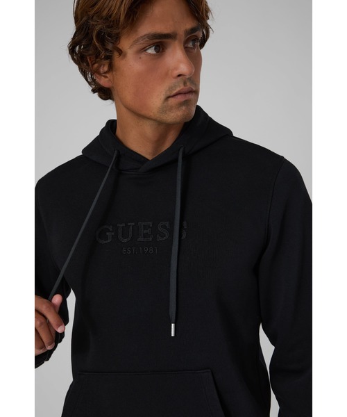 Guess(ゲス)の「LOGO Classic Hoodie パーカー ロゴパーカー(パーカー・メンズ・ブラック/ホワイト・X-LARGE/LARGE/MEDIUM/SMALL)」の13枚目の写真